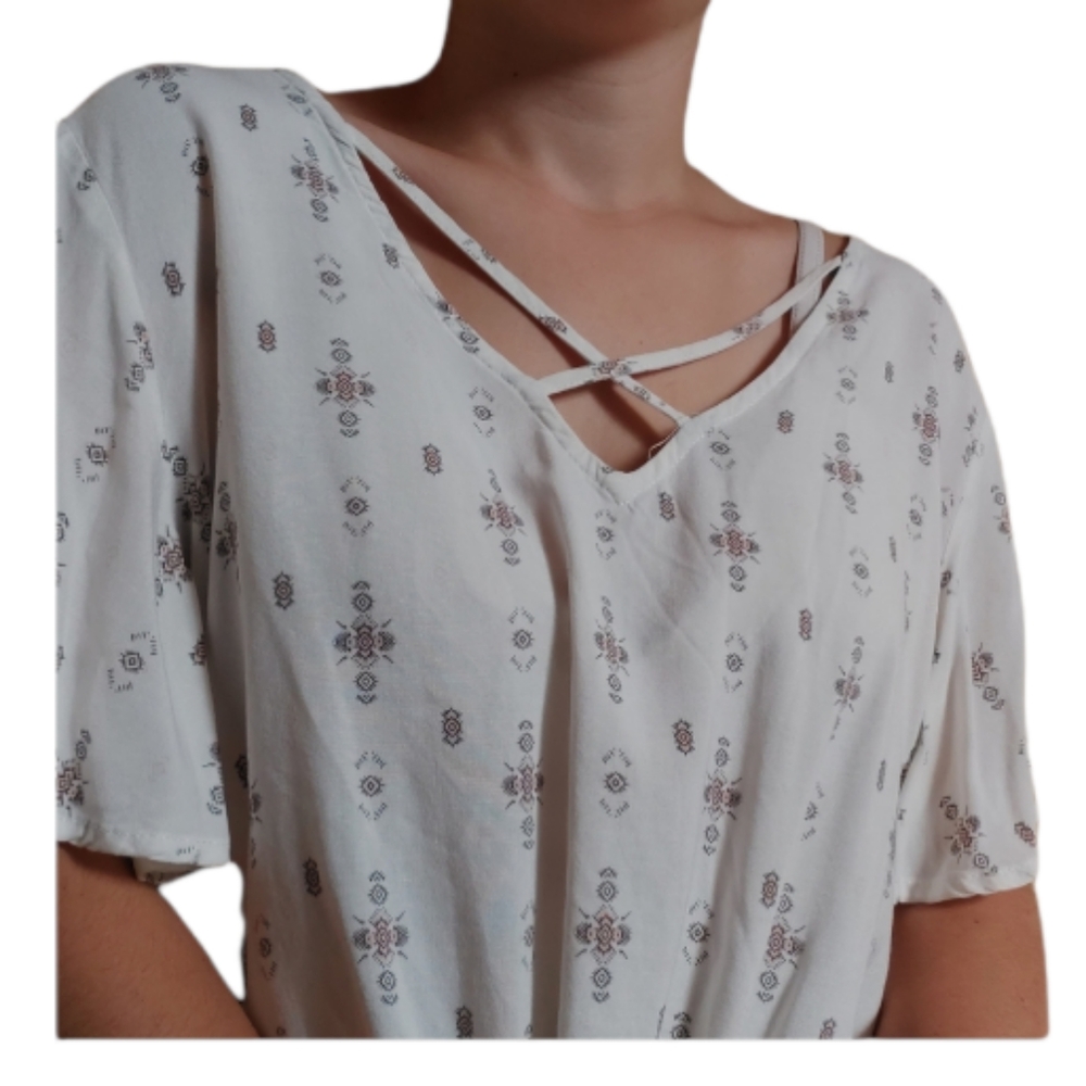 Patterned Blouse